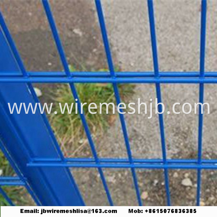 868/656 Powder Coated Double Weft Wire Mesh Fence